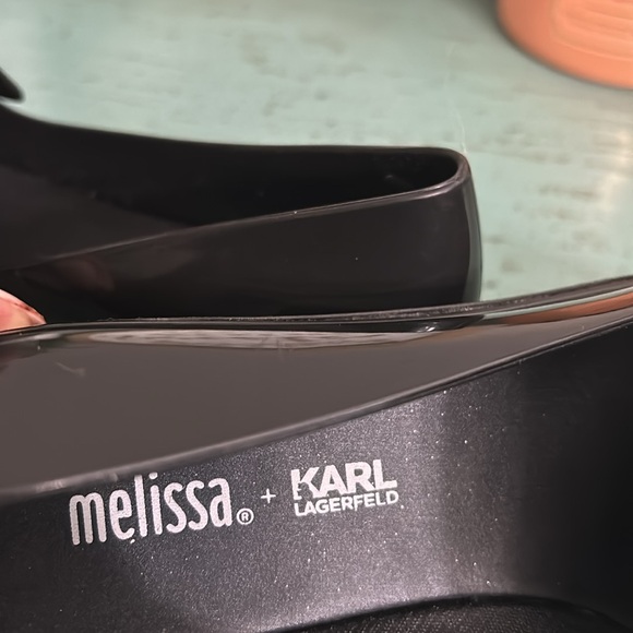 Melissa Karl Lagerfeld Shoes SZ 6 - Picture 7 of 7